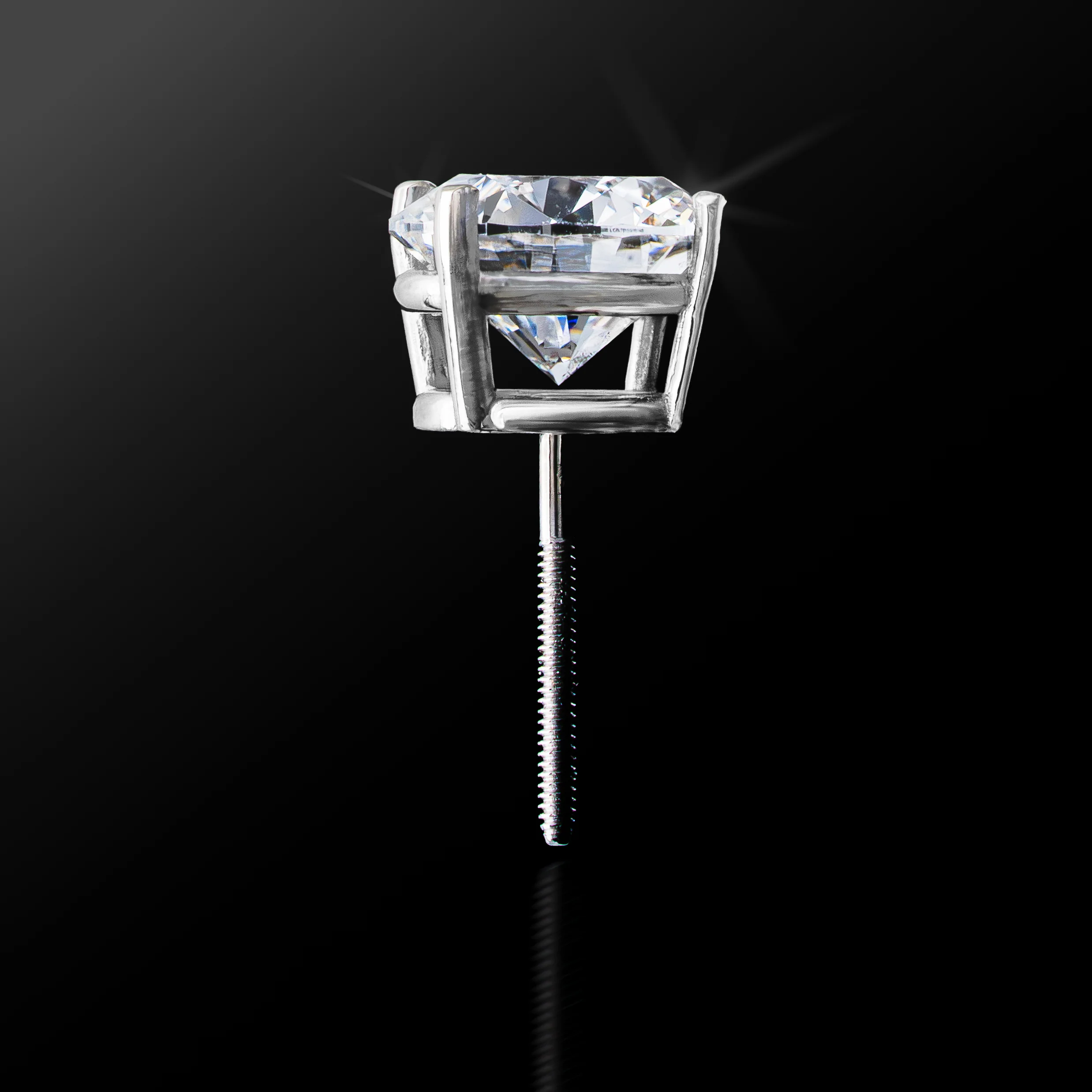 Lab Diamond Studs - Image 3