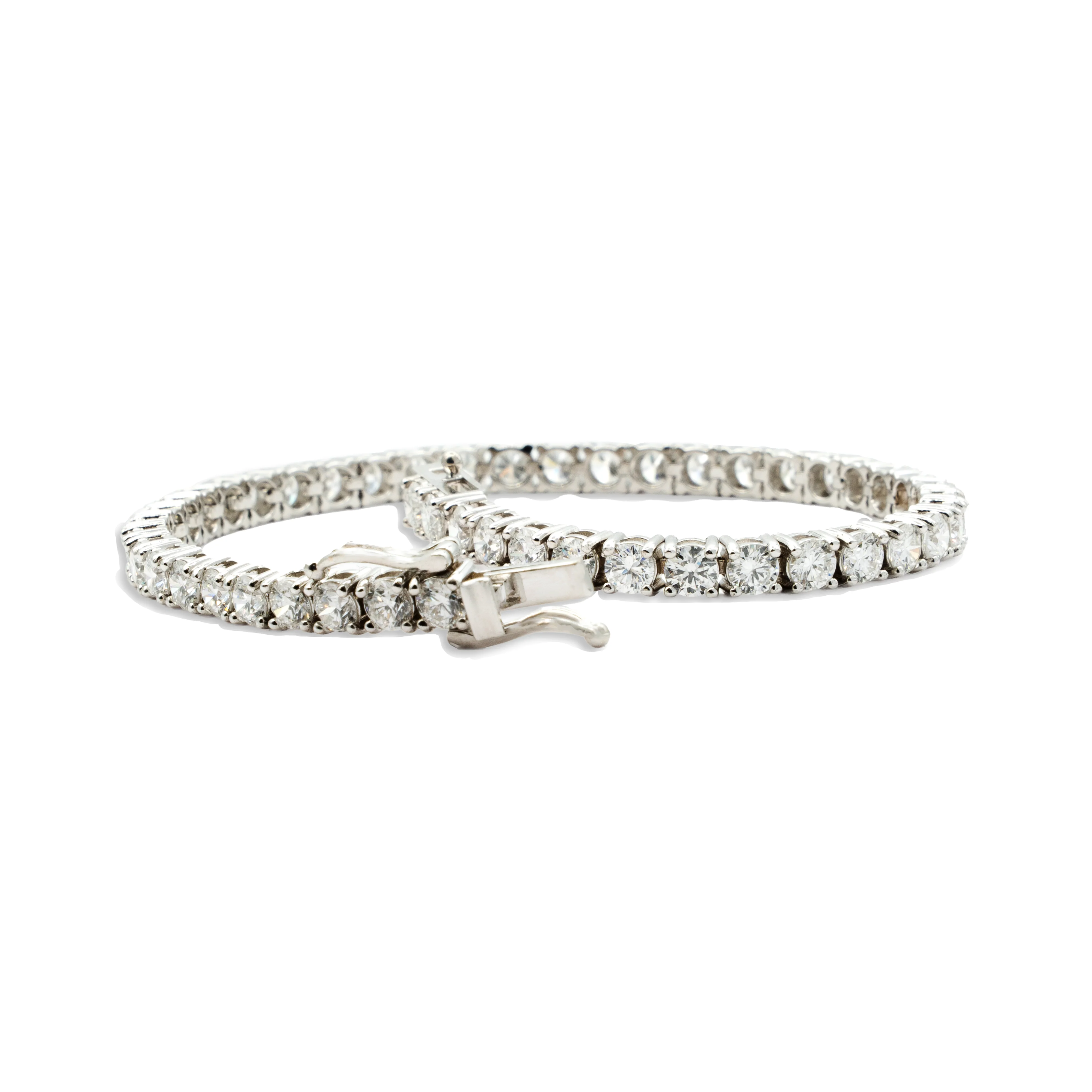 Lab Diamond Tennis Bracelet - Image 3